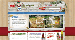 Desktop Screenshot of cajunbrands.com